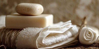 Νυφικές Πετσέτες | Γαρύφαλλο - Λευκά Είδη